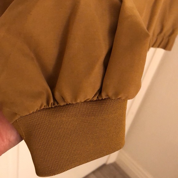 Olive Tan Pullover Crewneck Jacket - Picture 4 of 16
